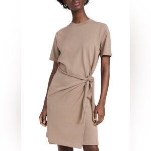 Vince Short Sleeve Side Tie Dress